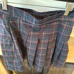 American Eagle Plaid Mini Skirt